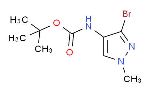 tert-butylN-(3-bromo-1-methyl-1H-pyrazol-4-yl)carbamate