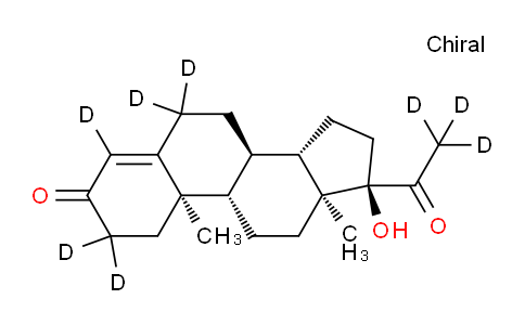 17α-羟基孕酮-D8