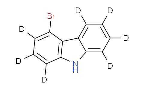 4-溴-9H-咔唑-d7