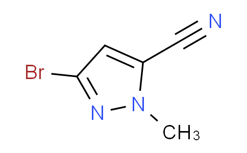 3-bromo-1-methyl-1H-pyrazole-5-carbonitrile