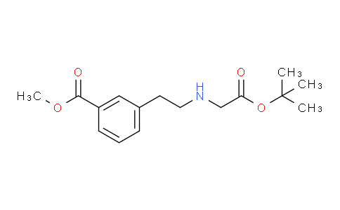 Methyl 3-(2-((tert-butoxycarbonyl)(methyl)amino)ethyl)benzoate