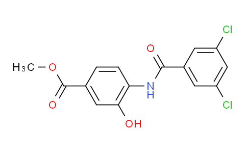 4-(3,5-二氯苯甲酰胺)-3-羟基苯甲酸甲酯