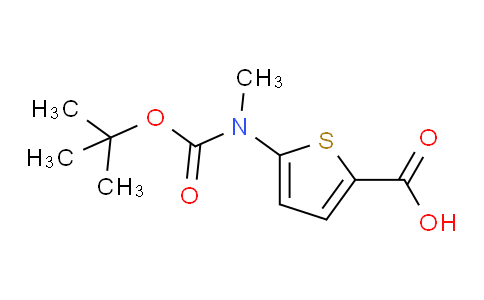 5-[(叔丁氧羰基）甲氨基]噻吩-2-甲酸