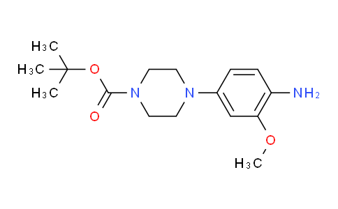 tert-butyl 4-(4-amino-3-methoxyphenyl)piperazine-1-carboxylate