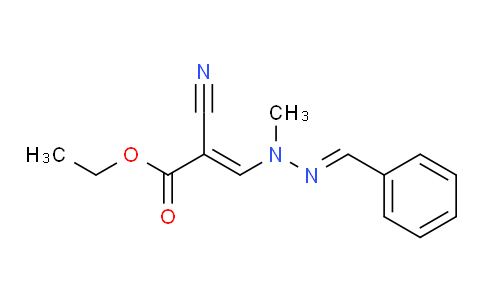 3-(benzylidene-methyl-hydrazino)-2-cyano-acrylicacidethylester