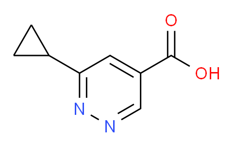 6-环丙基哒嗪-4-羧酸