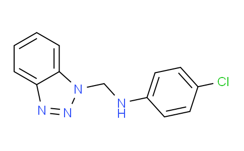 1H-BENZOTRIAZOLE-1-METHANAMINE,N-(4-CHLOROPHENYL)-