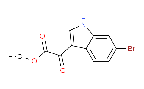 Methyl 2-(6-bromo-1H-indol-3-yl)-2-oxoacetate