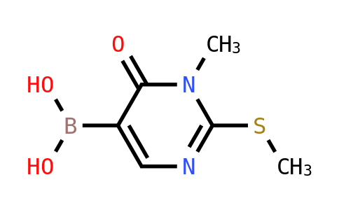 (1-甲基-2-(甲硫基)-6-氧代-1,6-二氢嘧啶-5-基)硼酸