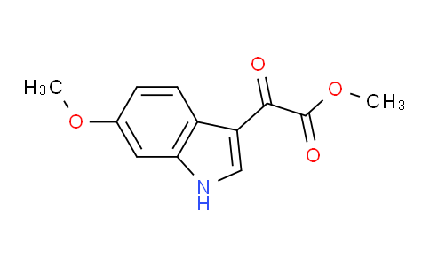 6-甲氧基-ALPHA-氧代-1H-吲哚-3-乙酸甲酯