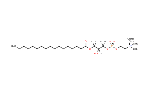 1-十七；-2-羟基-sn-甘油(d5)-3-磷酸胆碱