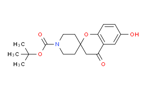 TERT-BUTYL6-HYDROXY-4-OXOSPIRO[CHROMAN-2,4'-PIPERIDINE]-1'-CARBOXYLATE