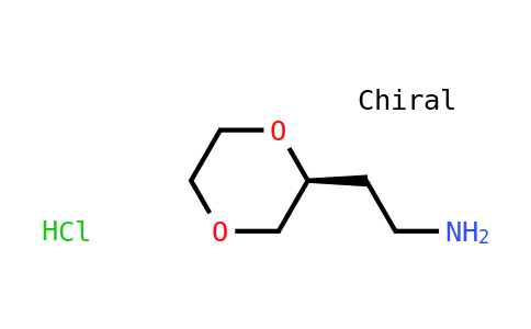 (2S)-1,4-Dioxane-2-ethanamine, hydrochloride (1:1)