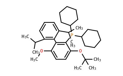 Phosphine, dicyclohexyl[3-(1,1-dimethylethoxy)-6-methoxy-2',6'-bis(1-methylethyl)[1,1'-biphenyl]-2-YL]-