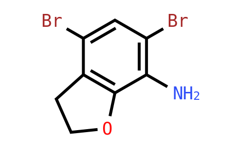 4,6-二溴-7-氨基-2-3-二氫苯并呋喃