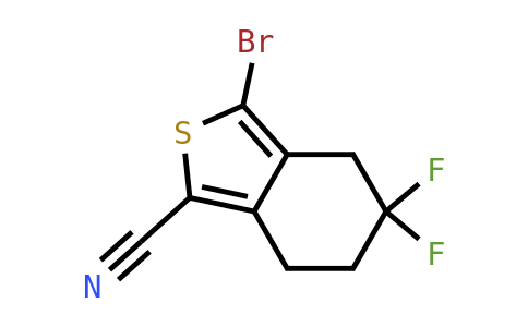 3-溴-5,5-二氟-4,5,6,7-四氫苯并[C]噻吩-1-甲腈