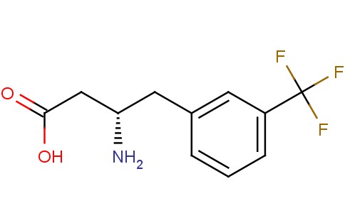 (S)-3-氨基-4-(3-三氟甲基苯基)丁酸