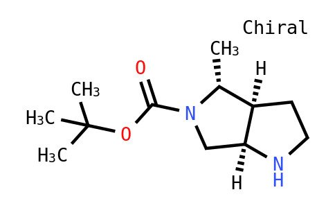 1,1-二甲基乙基（3aS，4R，6aR）-六氢-4-甲基吡咯并[3,4-b]吡咯-5（1H）-羧酸酯