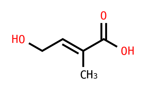 (2E)-4-羟基-2-甲基丁-2-烯酸