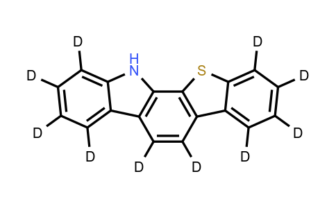 12H-苯并[4,5]噻吩并[3,2-A]咔唑-D10