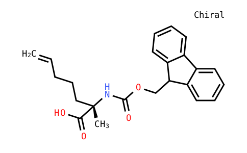 (S)-n-(9-fluorenylmethylcarbamate)-2-(2'-pentenyl)alanine