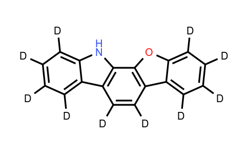 12H-苯并呋喃并[2,3-a]咔唑-d10