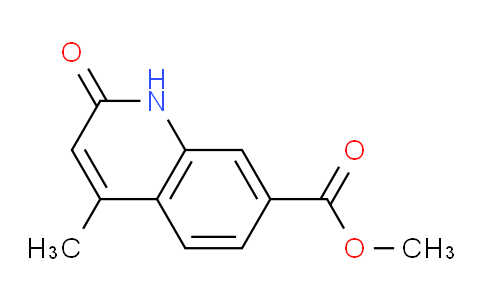 Methyl 4-methyl-2-oxo-1H-quinoline-7-carboxylate