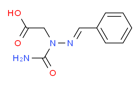 2-[(2E)-1-(氨基羰基)-2-(苯亞甲基)肼基]乙酸