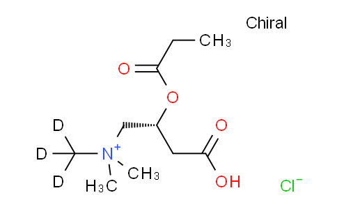 丙酰肉碱-D3 盐酸盐