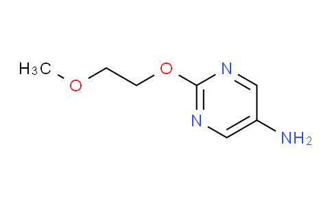 2-(2-methoxyethoxy)pyrimidin-5-amine
