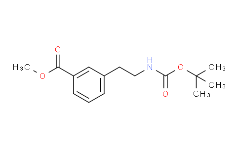 Methyl 3-(2-((tert-butoxycarbonyl)amino)ethyl)benzoate