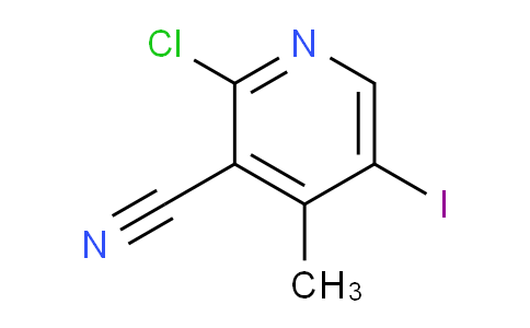 2-Chloro-5-iodo-4-methylnicotinonitrile
