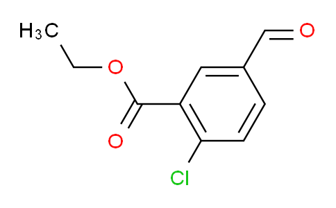 Benzoicacid,2-chloro-5-formyl-,ethylester