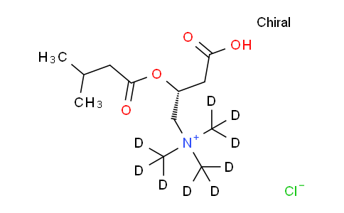 异戊酰-L-肉碱-D9 盐酸盐