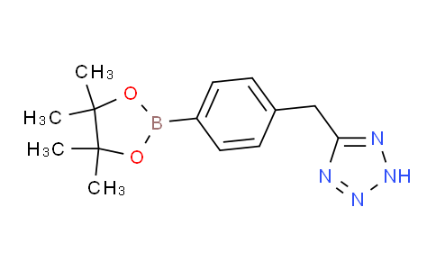 5-(4-(4,4,5,5-四甲基-1,3,2-二噁硼烷-2-基)苄基)-1H-四唑