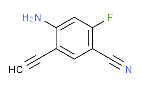 4-Amino-5-ethynyl-2-fluorobenzonitrile