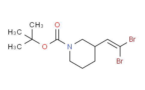 3-(2,2-二溴乙烯基)哌啶-1-羧酸叔丁酯