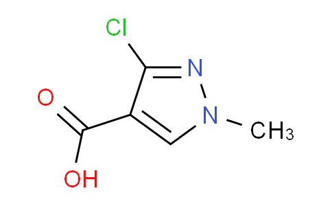 3-Chloro-1-methyl-1H-pyrazole-4-carboxylic acid