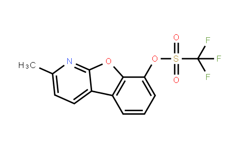 2-Methylbenzofuro[2,3-b]pyridine-8-yl trifluormethanesulfonate