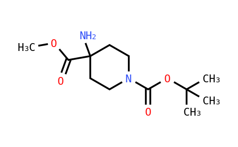 4-aMino-piperidine-1,4-dicarboxylic acid 1-tert-butyl ester 4-methyl ester