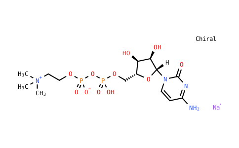 编号:70593名称:胞磷胆碱钠cas:33818-15-4分子量:分子式:以上