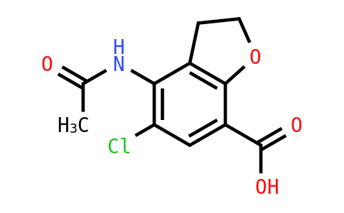 4-乙酰氨基-5-氯-2,3二氫苯并呋喃-7-羧酸