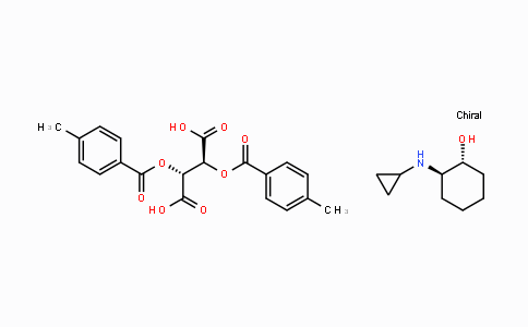 (1R,2R)-2-(cyclopropylamino)cyclohexanol (2R,3S)-2,3-bis(4-methylbenzoyloxy)succinate