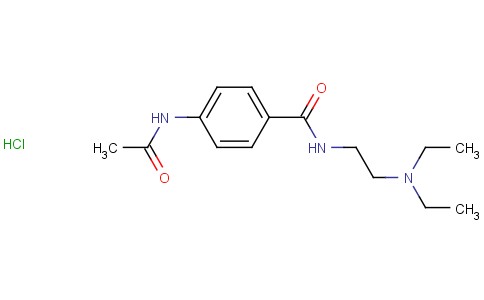 4-(aCetylamino)-n-[2-(diethylamino)ethyl]benzamide hydrochlorid