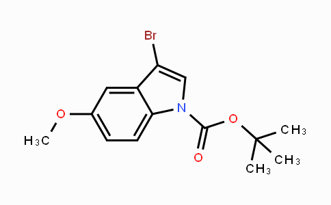 Tert-butyl 3-bromo-5-methoxyindole-1-carboxylate