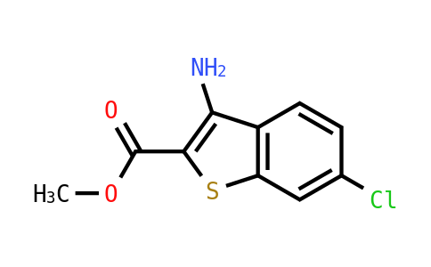 3-氨基-6-氯苯并[B]噻吩-2-甲酸甲酯