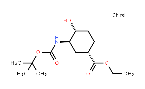 Ethyl (1s,3r,4r)-3-(tert-butoxycarbonylamino)-4-hydroxycyclohexane-1-carboxylate