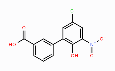 5'-Chloro-2'-hydroxy-3'-nitro-[1,1'-biphenyl]-3-carboxylic acid