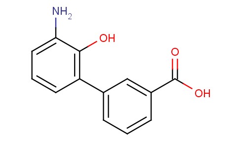 3-(3-amino-2-hydroxyphenyl)benzoic acid