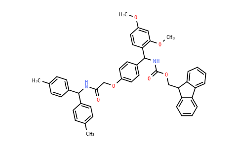 Fmoc-Leu-Rink Amide MBHA Resin